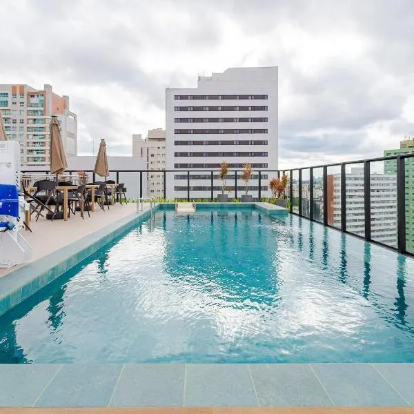 Condomínio All Batel - Centro | Gonzaga Stays，位于库里提巴的酒店
