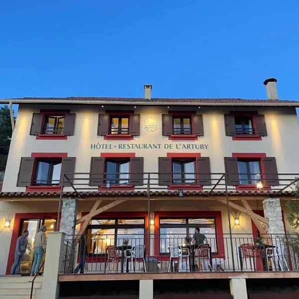 Hôtel de l'Artuby - Logis Hotel，位于Séranon的酒店