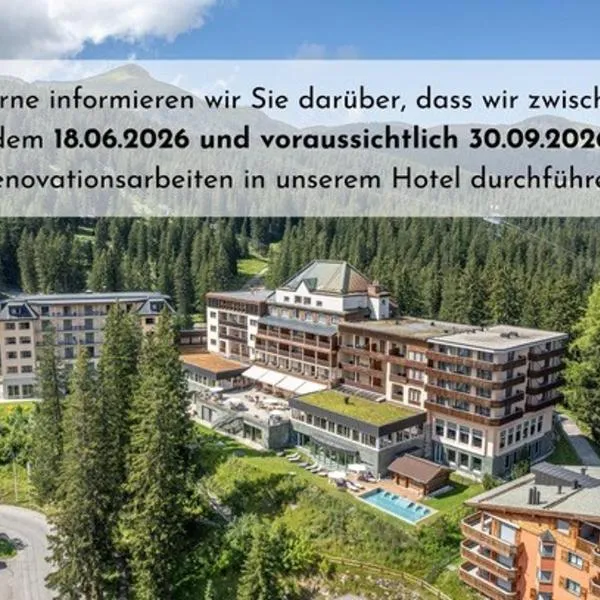 Waldhotel Arosa，位于阿罗萨的酒店