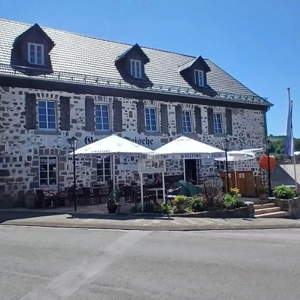 Gasthof Feische，位于Hellefeld的酒店