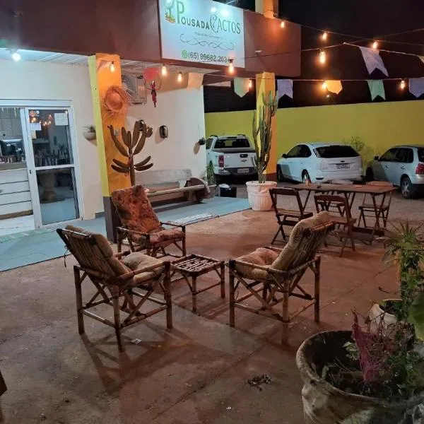 Pousada Cactos，位于沙帕达-杜斯吉马朗伊斯的酒店