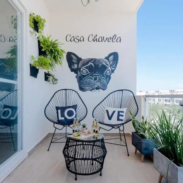 Casa Chavela10 min Beach, WIFI 500 MB, Gym, Pools，位于普拉亚卡门的酒店