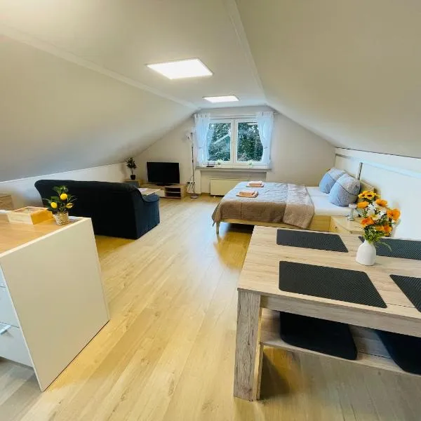 Klimatisierte Ferienwohnung in Seenähe，位于曲尔皮希的酒店