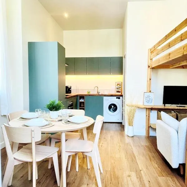 Studio Le Mitterrand - city center，位于维也纳的酒店