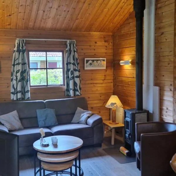 Chalet Vechtdal, Plus Sauna，位于Gramsbergen的酒店