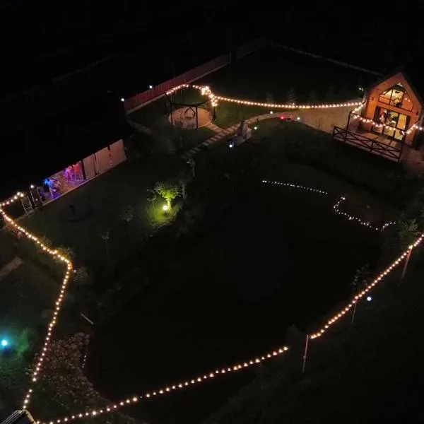 Hulaj Dusza - dom nad stawem，位于Cisów的酒店