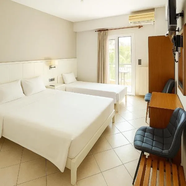 帕拉多斯公寓，位于伊古迈尼察的酒店