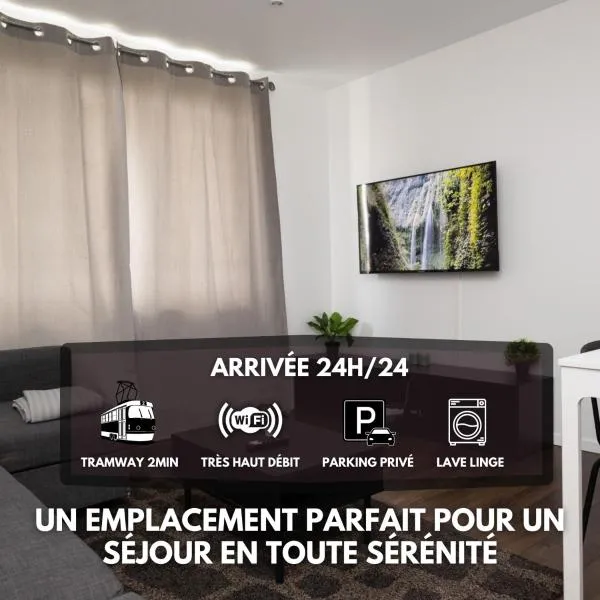 Le 3 Chambres Parking Proche Tram，位于克莱蒙费朗的酒店