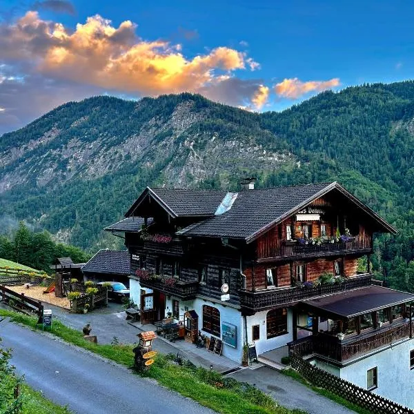 Veitenhof im Kaisertal, nur nach 30 minütigem Spaziergang erreichbar, only after 30 minutes walk reachable，位于埃布斯的酒店