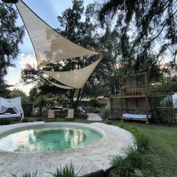 Paraje Real Malinalco，位于San Martín的酒店