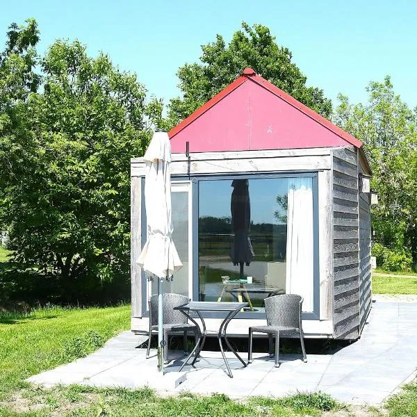 Tiny Cottage op Camping "De stal"，位于Drijber的酒店