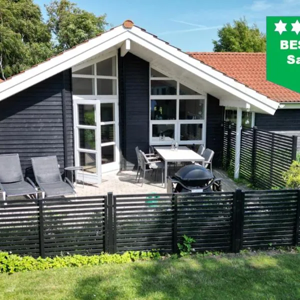 Moderne sommerhus, 8 senge, 250 mtr til sandstrand，位于斯劳厄尔瑟的酒店
