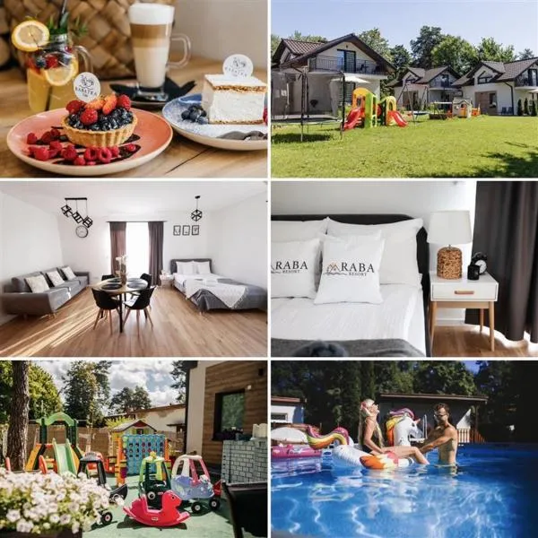 RABA RESORT - Domki i Apartamenty pod Krakowem，位于Gdów的酒店