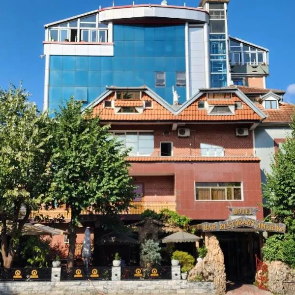 Hotel Bar Restaurant America，位于Kukës的酒店