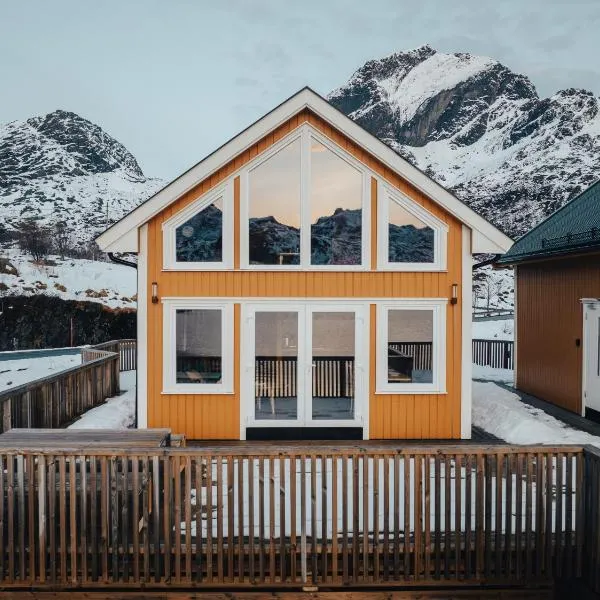 Fjordview Ryten 1 Retreat，位于Sund的酒店