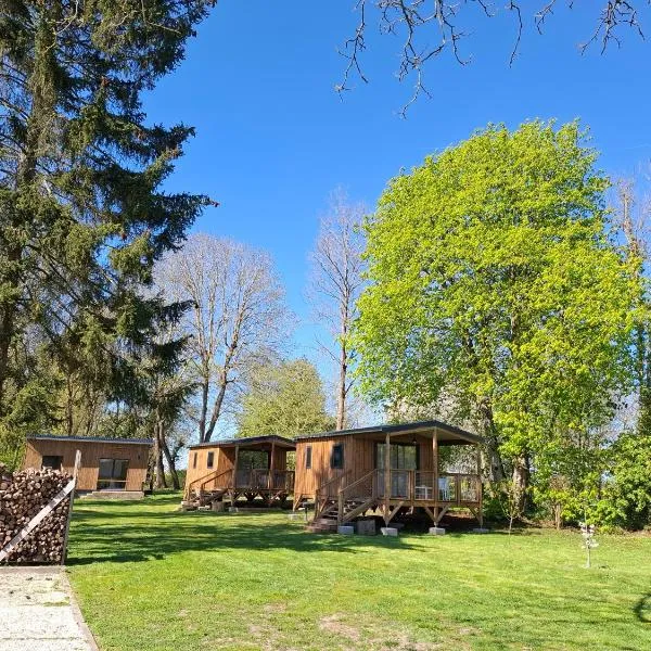 Les Cabanes d'Isa - 1 CHAMBRE lit Queen size，位于Flexanville的酒店