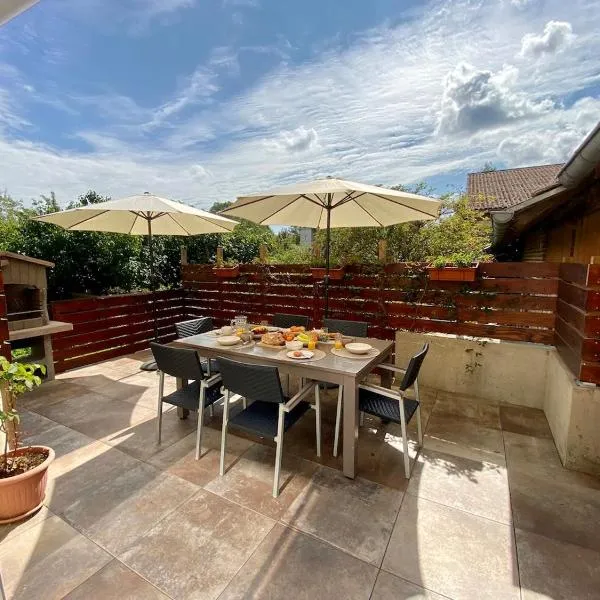 Magnifique maison de village，位于Saillenard的酒店