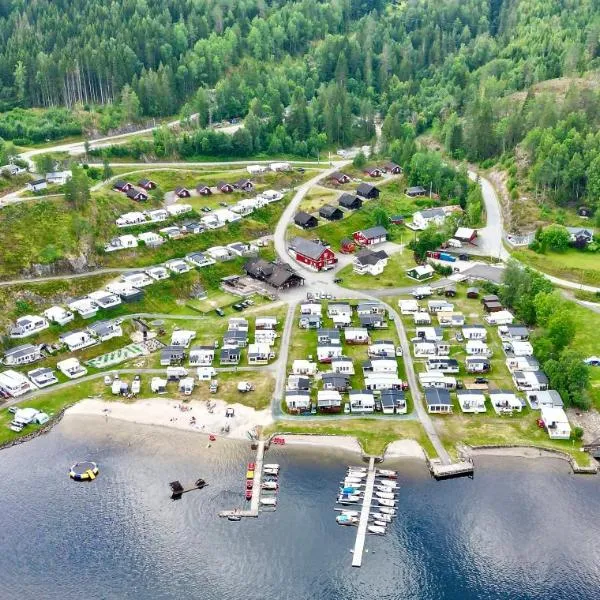 Garvikstrondi Camping，位于赛尔尤尔的酒店