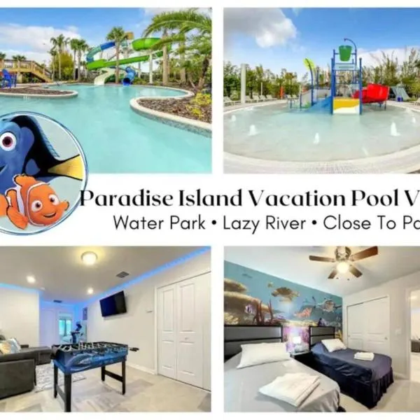 Townhouse Near Disney W Pool & Hot Tub，位于达文波特的酒店