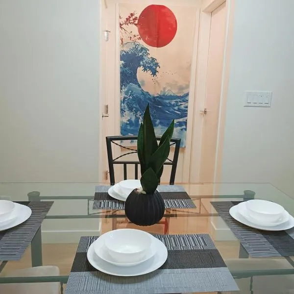 New condo Great amenities Near Skytrain，位于高贵林的酒店