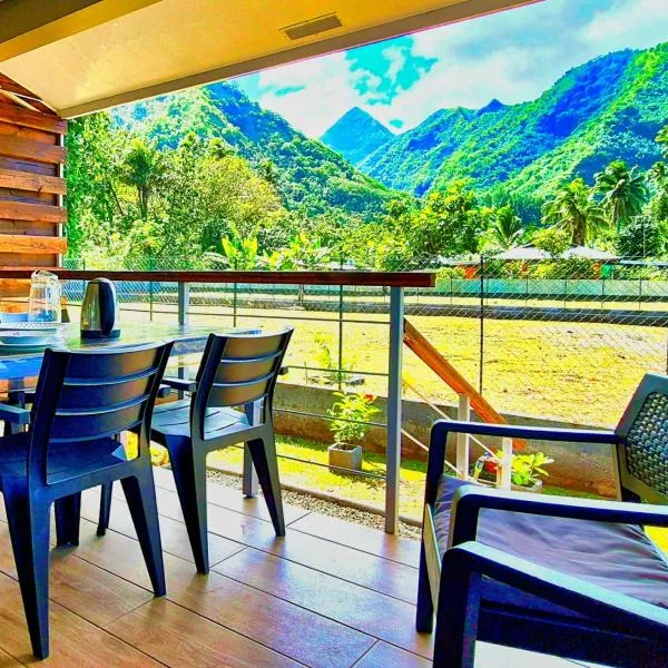 Teahupo'o Lodge Tahiti - Studio Tropical - climatisé - entre randonnées et activités nautiques，位于Teahupoo的酒店
