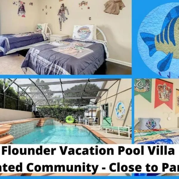 Spacious Retreat W Hot Tub, Pool & Themed Rooms，位于奥兰多的酒店