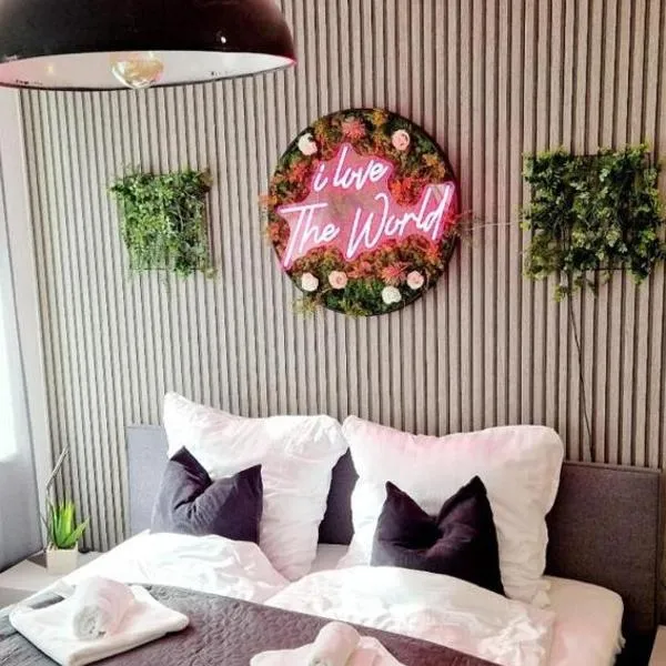 The World, Stilvolles Apartment, Stadtzentral, Parking Free, Late Check In，位于马格德堡的酒店
