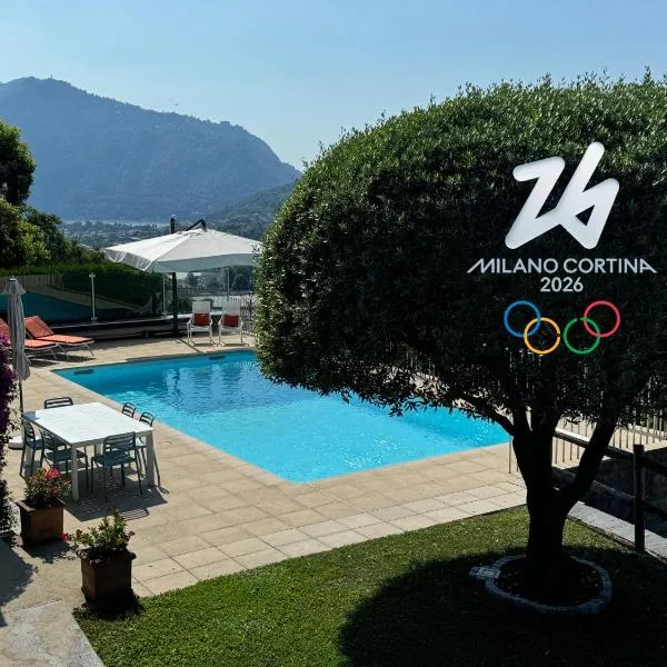 Veralto - Modern Suite with Como Lake view，位于沃卡罗的酒店