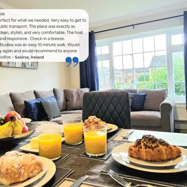Potter's Escape-walking distance from The Studios!，位于Abbots Langley的酒店