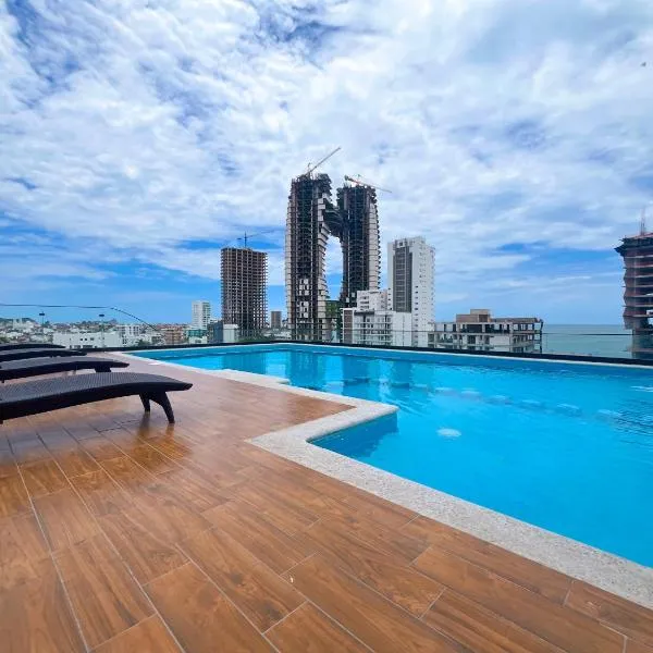Makeva Condos, Near Malecon，位于马萨特兰的酒店