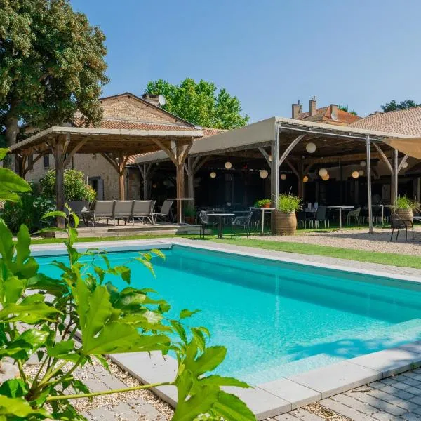 Logis Hotel-Restaurant Saint Romain，位于昂斯的酒店