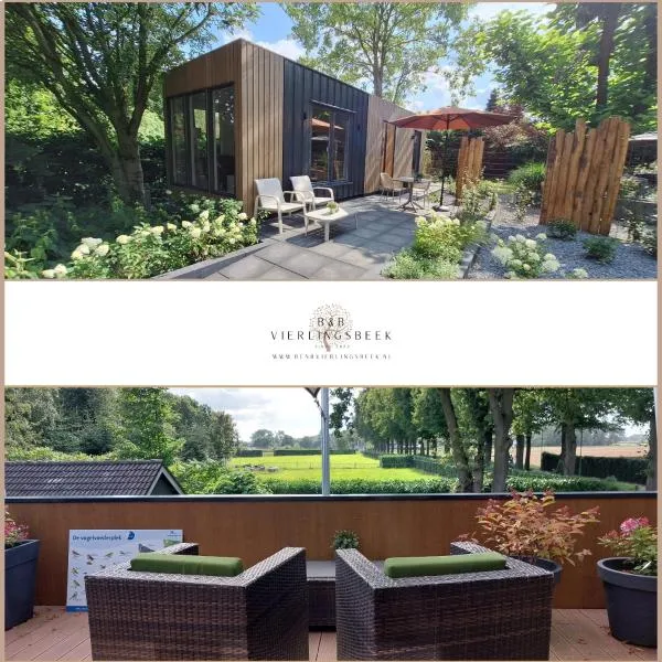 B&B Vierlingsbeek, Appartement en tuin-chalets，位于Vierlingsbeek的酒店