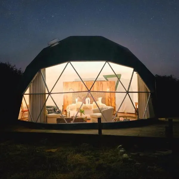 The Karoo Glamping Dome，位于格拉夫-里内特的酒店
