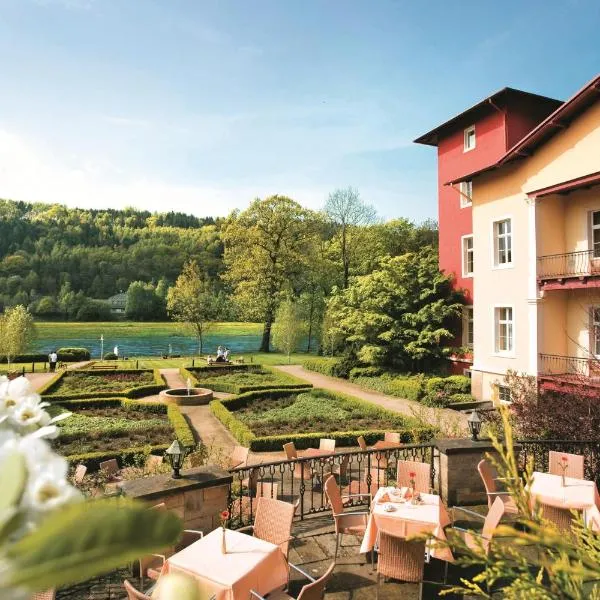 Parkhotel Bad Schandau mit SPA，位于拉特诺的酒店