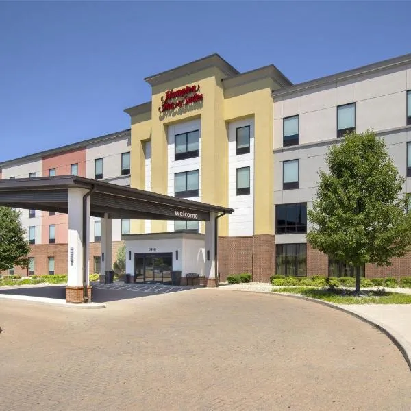 Hampton Inn & Suites Columbus Scioto Downs，位于哥伦布的酒店
