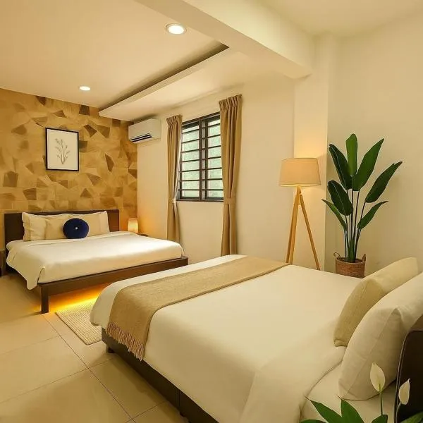 Cozy Suite for 2-6 pax near Kek Lok Si, Penang Hill, Sunshine Central，位于亚依淡的酒店
