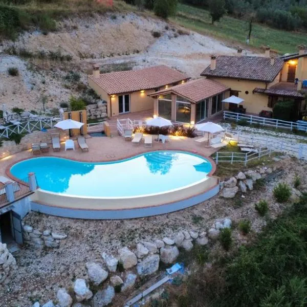 波帕哥娜诺农家乐，位于Pompagnano的酒店