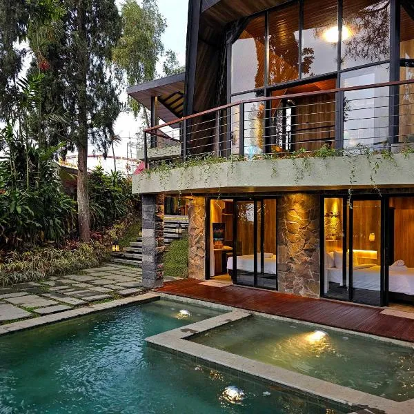 Villa Klub Bunga - by The Batu Hotel Batu Malang，位于巴图的酒店