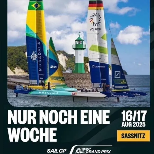 Rügen-Hotel，位于萨斯尼茨的酒店