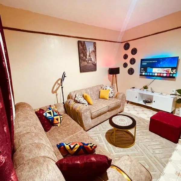 Modern & Cozy 1 Bedroom BnB in Nyeri，位于尼耶利的酒店