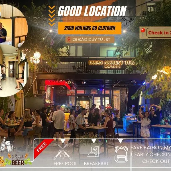 Hoi An Ancient Town Hostel & Bar，位于会安的酒店