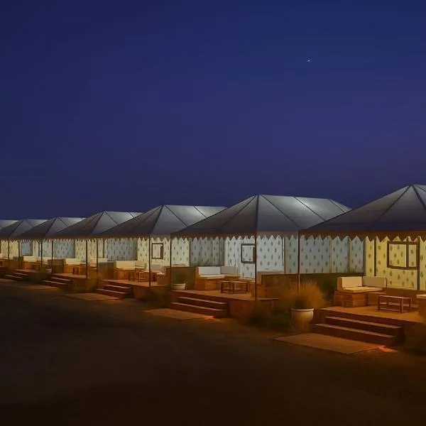 The Carvaans Resort-Luxury Desert Camp Jaisalmer，位于斋沙默尔的酒店