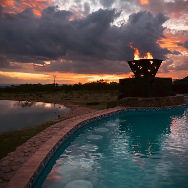 Shekinah Lion & Game Lodge,位于Dryfsand的酒店