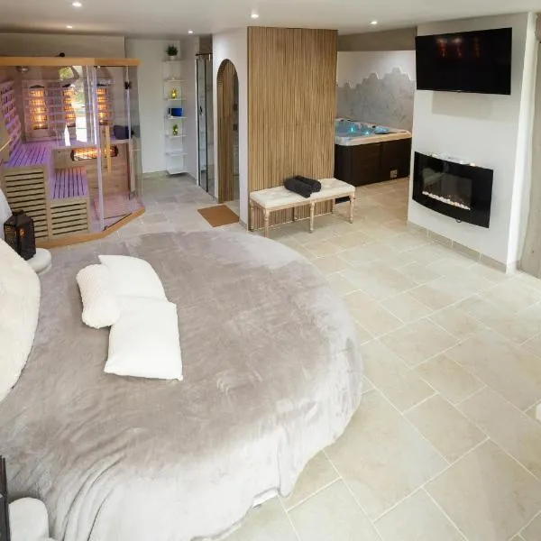Suite Spa Privatif près de Provins Jacuzzi Sauna，位于普罗万的酒店