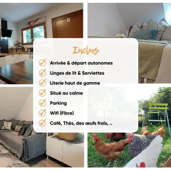 Entre Nantes & St Nazaire - Studio duplex à Savenay，位于萨韦奈的酒店