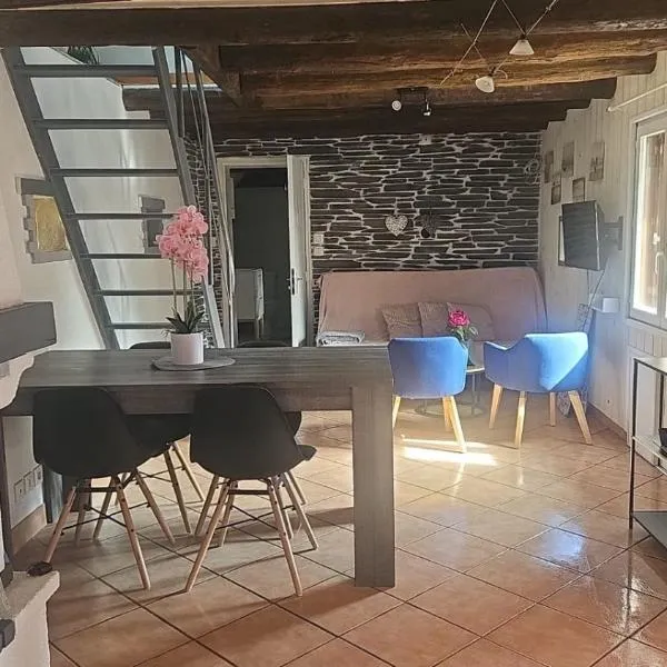 Charmante maison près des bords de la Loire，位于Beaufort-en-Vallée的酒店