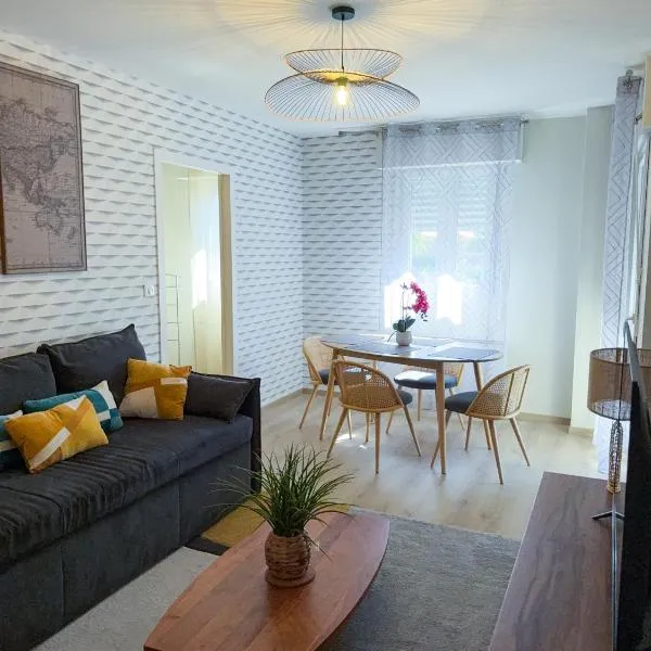 Les Jardins du Pont Rouge - Cosy et Calme，位于欧里亚克的酒店