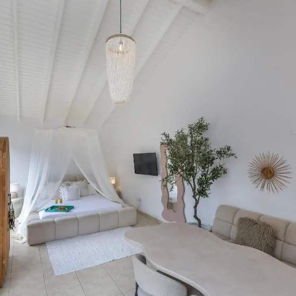 Moderne Studio Sea dichtbij de zee met zwembad，位于奥拉涅斯塔德的酒店