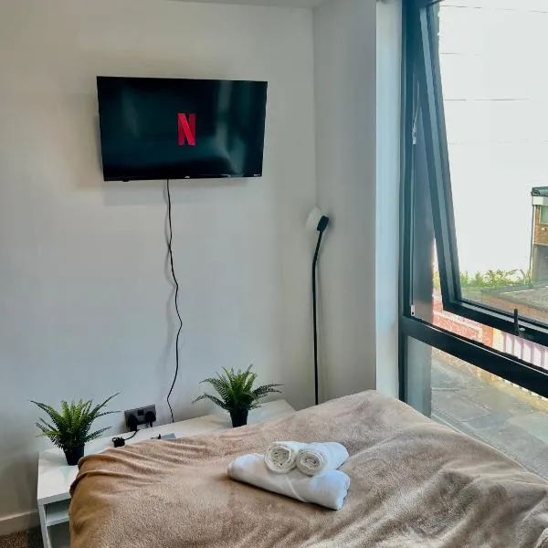 Central Sheffield Studio for Two，位于谢菲尔德的酒店