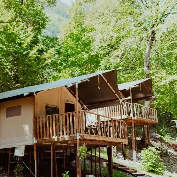 Glamping BoraGlamp - Boračko jezero，位于科尼茨的酒店